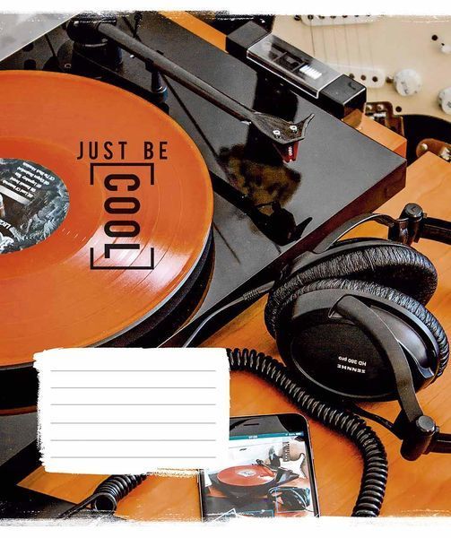 Комплект 5 шт учнівських зошитів Just be cool. Зошит Школярик 24 арк. у лінію 3383 4820006472115 4820006472115_024-3383L фото