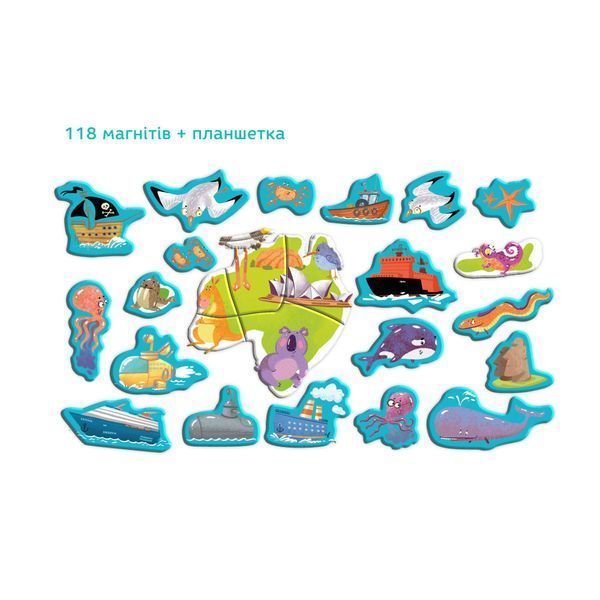 Розвиваюча гра Dodo "Магнітна мапа" 5+ 4820198243548 фото