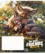 Комплект 5 шт. учнівських зошитів The best friends. Зошит Школярик 12 арк. у клітинку 3434 4820006470432 4820006470432_012-3434K фото 5