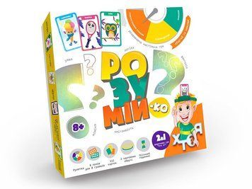 Розвиваюча настільна гра ""Розумій-ка" 8+ DT_GRZ-01-01U фото