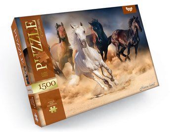 Пазли дитячі "Horse herd" 475х680 мм 1500 елементів DT_C1500-02-08 фото