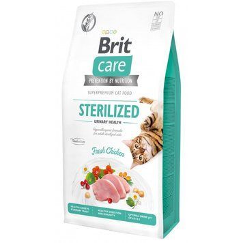 Корм сухой Brit Care Cat Grain Free Sterilized Urinary Health для стерилізованих котів для підтримання сечостатевої системи 171285/0723 фото