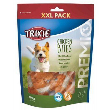 Ласощі Trixie Premio Chicken Bites XXL для собак курячі гантельки з куркою 300 г 4053032390294 4053032390294 фото