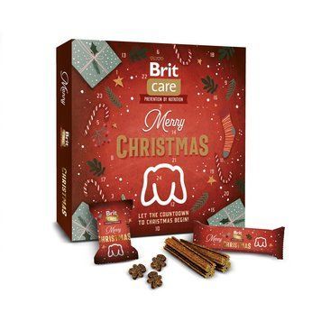 Адвент-календар Brit Care Advent Calendar Christmas для собак ласощі 24 шт 8595602579501 XMASS_112398 фото