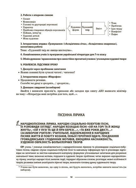 Книга Українська література 7 клас. Мій конспект. Матеріали до уроків (за програмами авторів: Заболотний О. В. та Яценко Т. О.) 9786170042668 фото