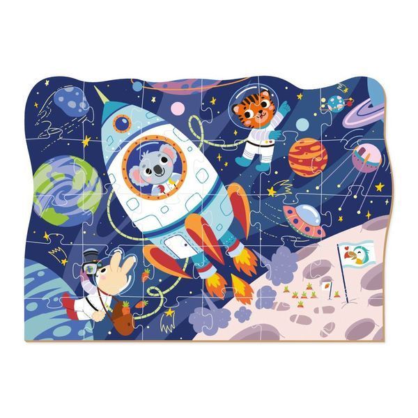 Пазл Dodo "Екскурсія у Космос" 3+ 300374 фото