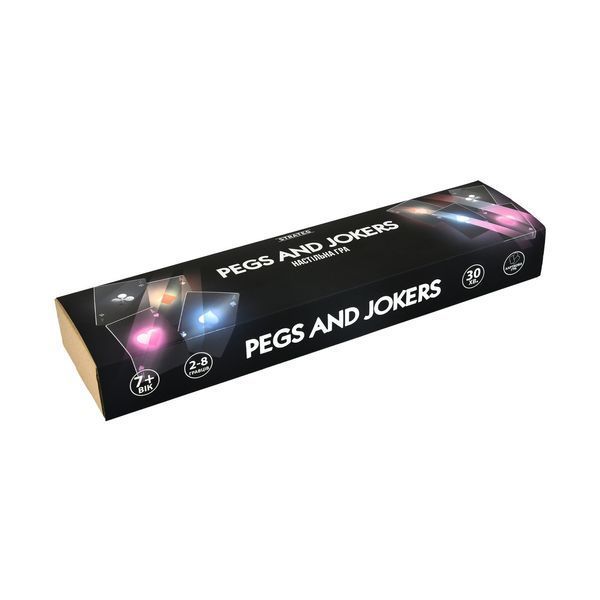 Настільна гра Pegs and Jokers Strateg українською мовою (30348) 4823113840907 30348 фото
