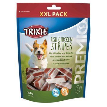 Ласощі Trixie Premio Fish Chicken Stripes XXL для собак палички курка та лосось 300 г 4011905318035 4011905318035 фото