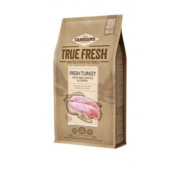 Корм сухий Carnilove True Fresh Turkey for Adult dogs для дорослих собак усіх порід з індичкою 4 кг 8595602545964 8595602545964 фото