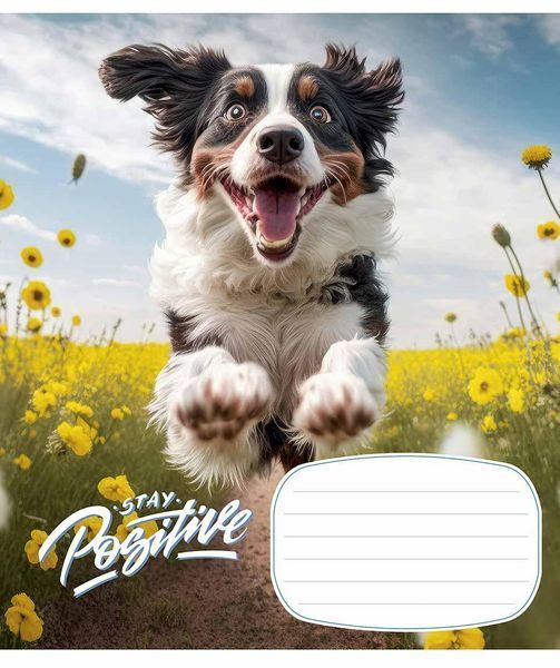Комплект 5 шт учнівських зошитів Stay Positive. Зошит Школярик 18 арк. у лінію 3320 018-3320L 4820006470470 4820006470470_14 фото