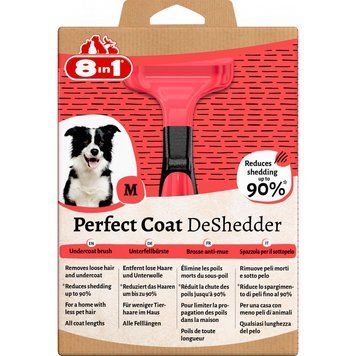 Дешеддер 8in1 Perfect Coat для вичісування собак розмір М 6.5 см 4048422151791 4048422151791 фото