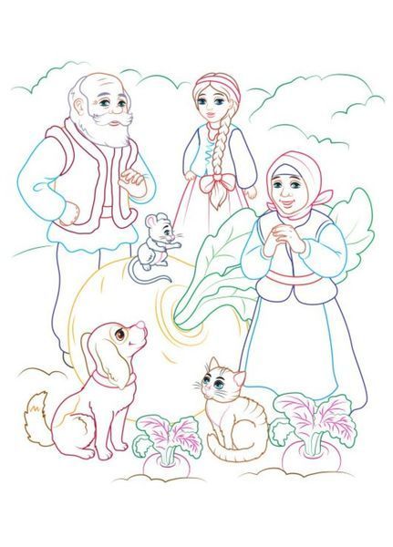 Курочка Ряба. Розмальовка для хлопчиків і дівчаток 9789669477712 фото