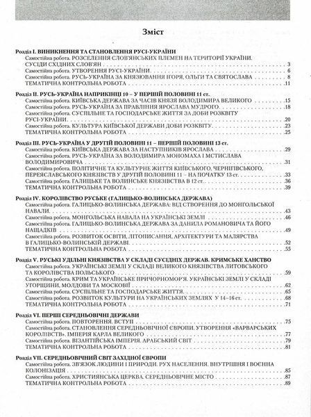 Тестовий контроль результатів навчання. Історія_Історія України. Всесвітня Історія 7 кл ОП 2 9789669452214 фото