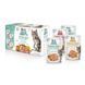 Корм вологий Brit Care Fillets in Gravy Flavour box Sterilized для стерилізованих котів філе в соусі набір смаків 12 х 85 г 101048 фото 2