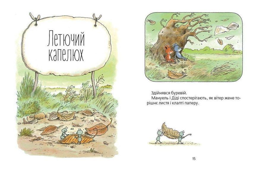 Книга Мануель і Діді. Велика книга маленьких мишачих пригод. Книга 1. Автор - Ервін Мозер 9786176791164 фото