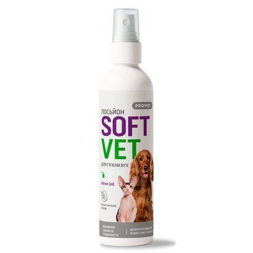 Лосьйон Provet SOFTVET для гігієни вух котів і собак 300 мл PR244011 PR244011 фото