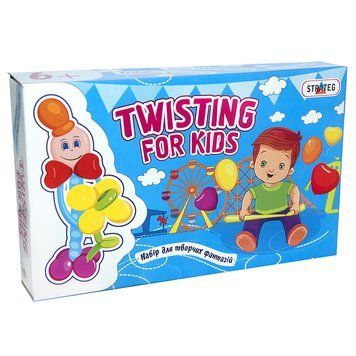 Набір для творчості Strateg Twisting for kids українською мовою (314) 314 фото