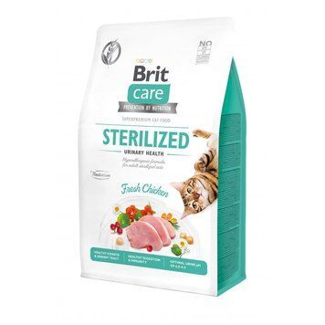 Корм сухой Brit Care Cat Grain Free Sterilized Urinary Health для стерилізованих котів для підтримання сечостатевої системи 171287/0747 фото