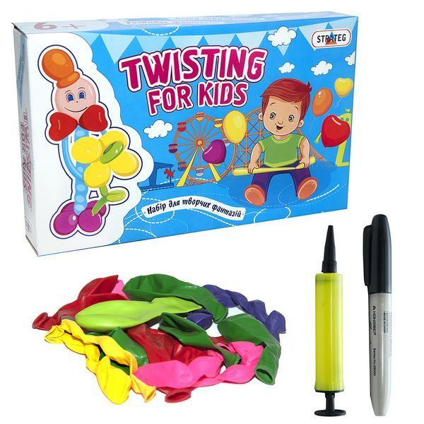Набір для творчості Strateg Twisting for kids українською мовою (314) 314 фото