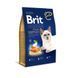 Корм сухий Brit Premium Cat by Nature Adult Salmon для дорослих котів з лососем 8 кг 171868 фото 1