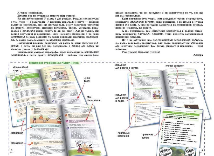 Книга Підприємництво і фінансова грамотність. Підручник для 8 класу ЗЗСО ГОС Ранок Автор - Пластун О. Л.; Панченко С. Ю.; Оверко 9786170991560 фото