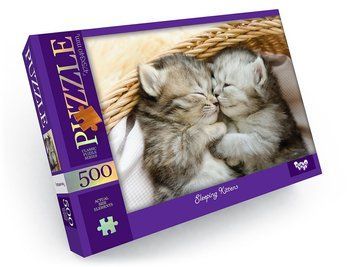 Пазли дитячі "Sleeping Kittens" 475х340 мм 500 елементів DT_C500-13-04 фото