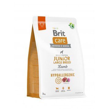 Корм сухий Brit Care Dog Hypoallergenic Junior Large Breed для молодих собах великих порід гіпоалергенний з ягням 3 кг 8595602559053 8595602559053 фото
