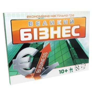 Настільна гра Strateg Великий Бізнес економічна українською мовою (30452) 4820175990915 30452 фото