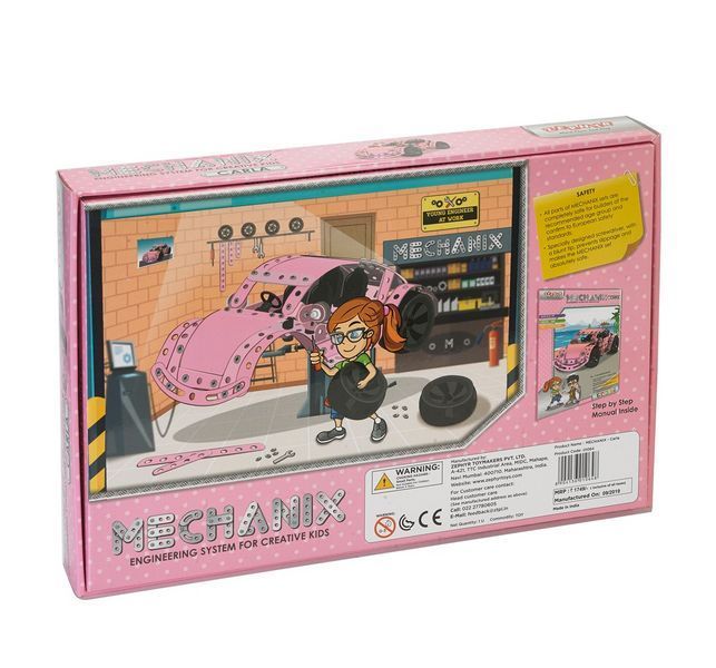 Металевий конструктор, розвиваючий у кейсі "MECHANIX" Авто "Карла" (305 елм.) 01064 8904136010648 8904136010648 фото