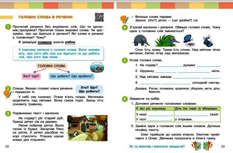 Книга Українська мова та читання. Навчальний посібник для 2 класу ЗЗСО (у 6-ти частинах). Частина 6 Ранок Автор - Большакова І. 9786170987921 фото