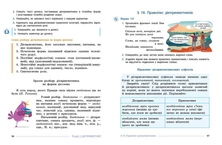 Книга Українська мова підручник для 7 класу ЗЗСО _ КОМ Ранок Автор - Літвінова І. М. Т741025У 9786170987563 9786170987563 фото