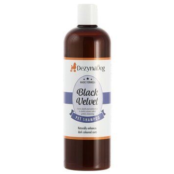 Шампунь Dezynadog Black Velvet Colour Enhance для посилення кольору чорної та темно-коричневої шерсті для усіх порід 5052372015040 5052372015040 фото