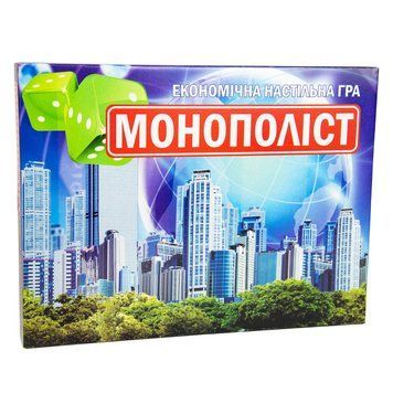 Настільна гра Strateg Монополіст велика українською мовою (508) 4820175990892 508 фото