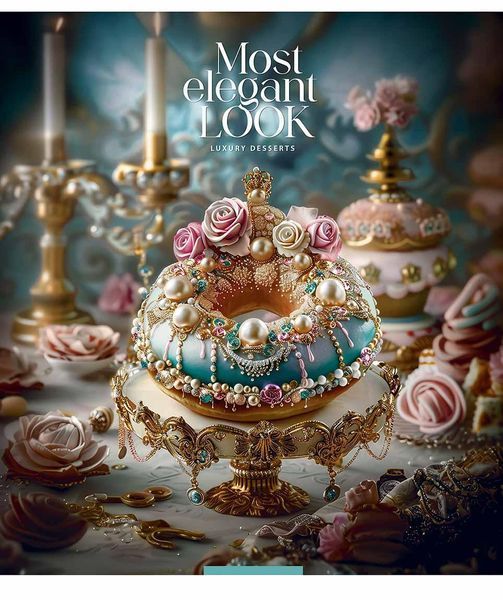 Набір 5 шт, зошит загальний, Luxury desserts. Зошит Star у клітинку 60 арк. 3477 4823088231960 4823088231960_060-3477K фото