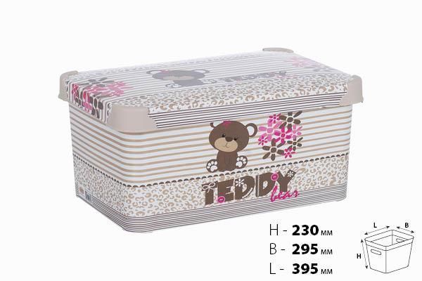 Кошик VIOLET HOUSE DECOR TEDDY (6513210) 2065132100019 2065132100019 фото