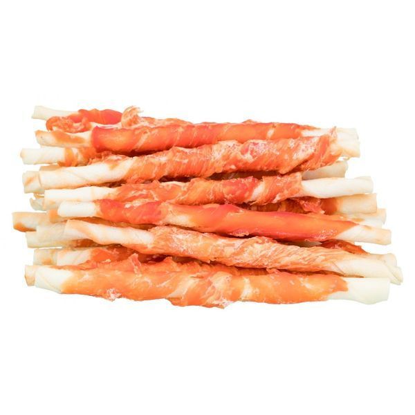 Ласощі Trixie Denta Fun Chewing Rolls для собак Паличка для чищення зубів з куркою 12 см 240 г 30 шт 4011905313788 4011905313788 фото