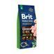Корм сухий Brit Premium Dog Adult XL для дорослих собак гігантських порід вагою 45-90 кг з куркою 15 кг 8595602526529 170833/6529 фото 1