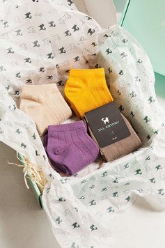 Набір 12 пар коротких кольорових шкарпеток ORGANIC cotton безшовні JILL ANTONY 38-40 35-37 2821551969 фото