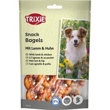 Ласощі Trixie Premio Lamb Chicken Bagles для собак кільця з ягням та куркою 100 г 4053032389977 4053032389977 фото