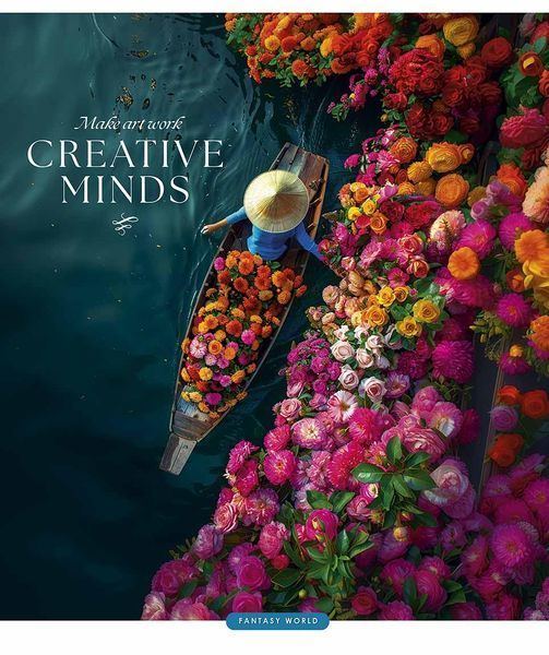 Комплект 5 шт загальних зошитів Creative minds. Зошит Школярик 96 арк. у клітинку 3509 4820006470050 4820006470050_096-3509K фото