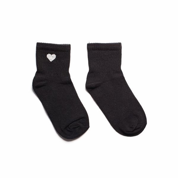 Набір шкарпеток 2 пари з принтом серце. Безшовні ORGANIC cotton JILL ANTONY 38-40 31039 фото