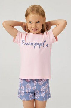 Піжама для дівчинки PINEAPPLE рожевий 2070/03/04 ELLEN 2070/03/04140GPink фото