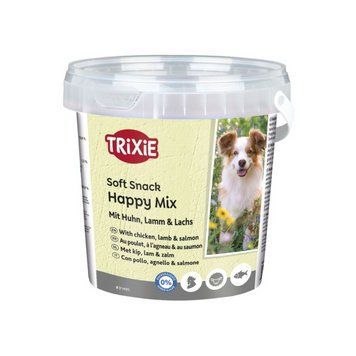 Ласощі Trixie Soft Snack Happy Mix для собак з куркою ягням та лососем 500 г 4011905314952 4011905314952 фото