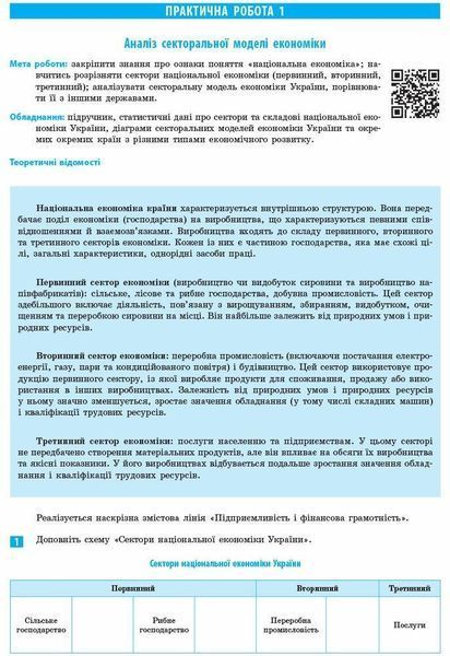 Географія. 9 клас. Зошит для практичних робіт. Г530355У 9786170971470 9786170971470 фото