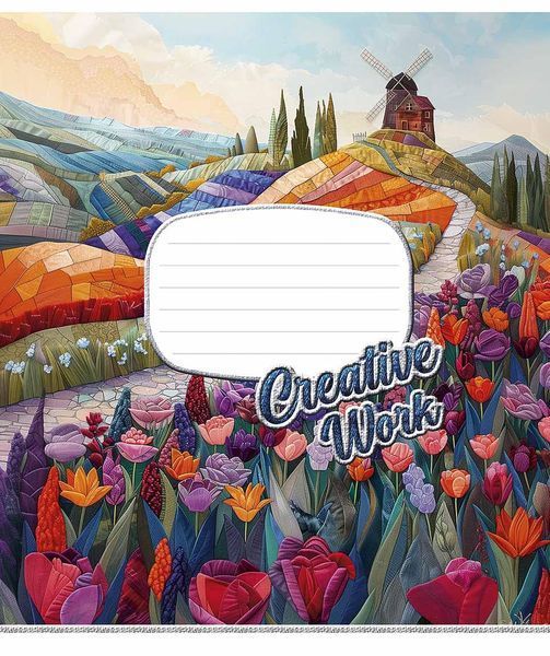 Комплект 5 шт учнівських зошитів Creative work. Зошит Школярик 18 арк. у клітинку 3537 4820006470463 4820006470463_018-3537K фото