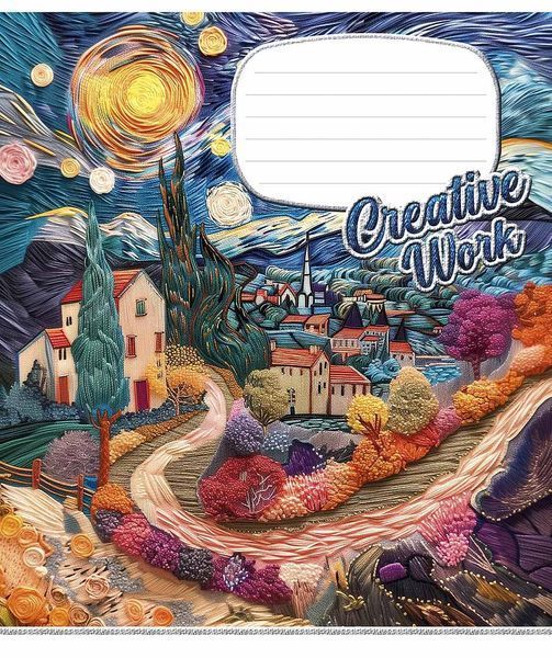 Комплект 5 шт учнівських зошитів Creative work. Зошит Школярик 18 арк. у клітинку 3537 4820006470463 4820006470463_018-3537K фото