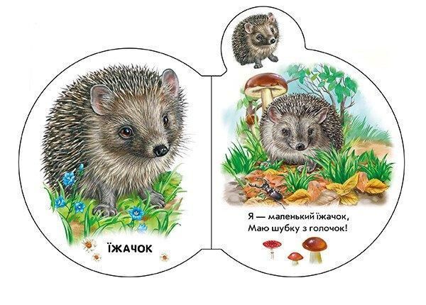 Книжка-картонка "Малята у лісі" М411017У 9789667508609 9789667508609 фото