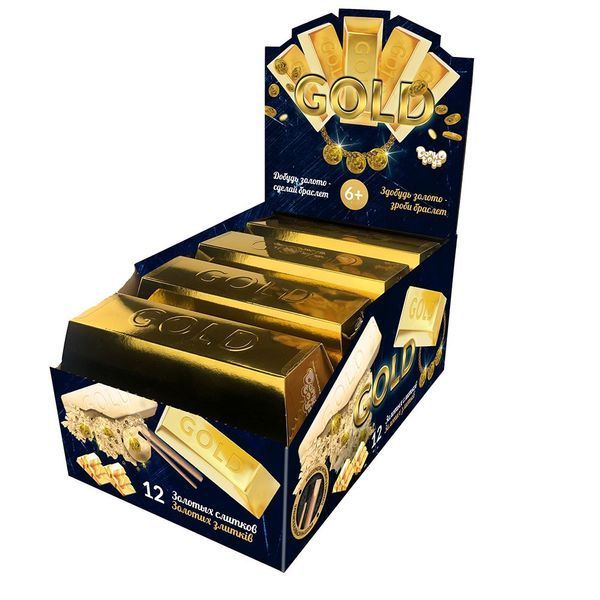 Креативна творчість для проведення розкопок "Gold" великий злиток 6+ DT_GEX-02-01 фото