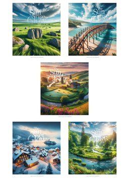 Комплект 5 шт загальних зошитів The sunrise glow. Зошит Школярик 96 арк. у клітинку 3486 4820006472221 4820006472221_096-3486K фото