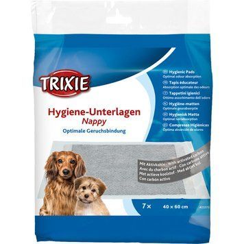 Пелюшки Trixie для собак з активованим вугіллям 40 х 60 см 7 шт 4011905233703 4011905233703 фото